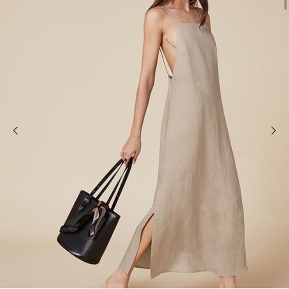 Reformation Lily Linen Dress In 
